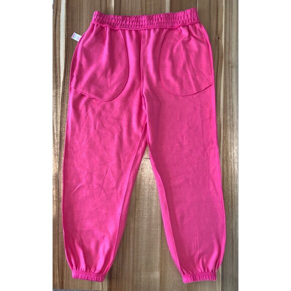 Poppi Womens Serving Flavor Print Pink Jogger Sweatpants With Pockets Size Large - Picture 11 of 13